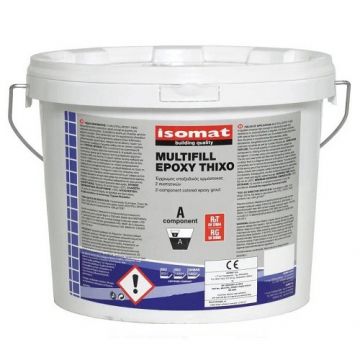 Затирка эпоксидная 2-компонентная Isomat (Изомат) Multifill-Epoxy Thixo 215 Серая 3 кг