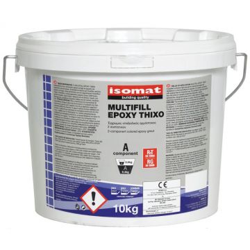 Затирка эпоксидная 2-компонентная Isomat (Изомат) Multifill-Epoxy Thixo 220 Черная 10 кг