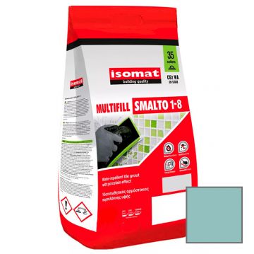 Затирка полимерцементная Isomat (Изомат) Multifill Smalto 1-8 35 Тропическое море 2 кг