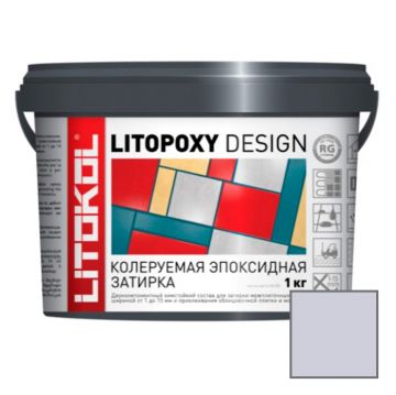 Затирка эпоксидная колеруемая Litokol (Литокол) Litopoxy Design LD181 1 кг