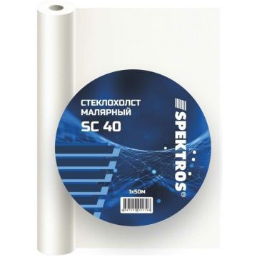 Стеклохолст Spektros SC 40 1х50 40 г/м2 (56219)
