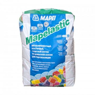 Гидроизоляция цементная Mapei Mapelastic компонент А 24 кг