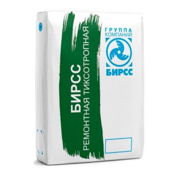 Армированная тиксотропная ремонтная смесь БИРСС (BIRSS) ВРС 600 компонент А 25 кг