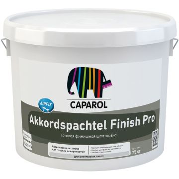 Шпатлевка финишная акриловая Caparol Akkordspachtel Finish Pro 25 кг