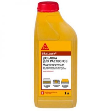 Суперпластификатор Sika SikaLatex добавка для повышения эластичности растворов 1 л
