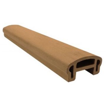 Перила верхние из ДПК Woodvex 100х50 мм Вуд м.п.