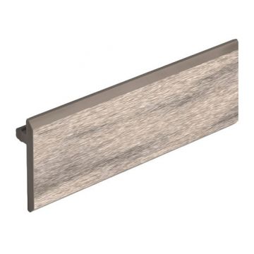 T-планка ДПК Woodvex (Вудвекс) Select Colorite 6х53х2000 мм Серый дым (м.п.)