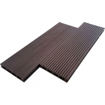 Террасная доска ДПК пустотелая двухсторонняя Woodvex (Вудвекс) Select Colorite 3000х146х22 мм Венге