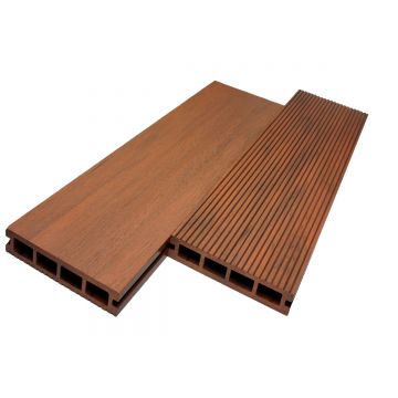 Террасная доска ДПК пустотелая двухсторонняя Woodvex (Вудвекс) Select Colorite 4000х146х22 мм Палисандр