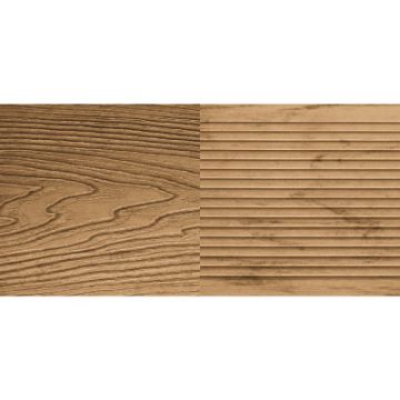 Террасная доска ДПК Eurowood (Евровуд) 3000х146х23 мм Золотой Тик (55606/0001)