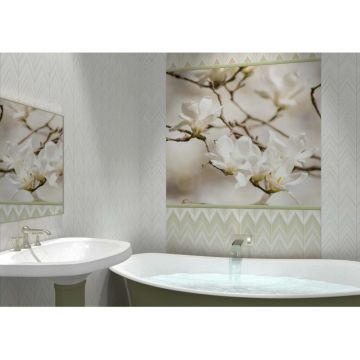 Панель ПВХ ламинированная с фотопечатью ВЕК (VEK) Примавера декор 2700х250х9 мм