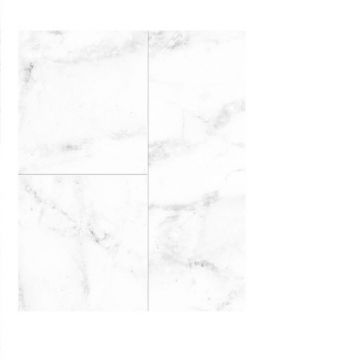 Панель ПВХ ламинированная с фотопечатью ВЕК (VEK) Мрамор белый декор 2700х250х9 мм