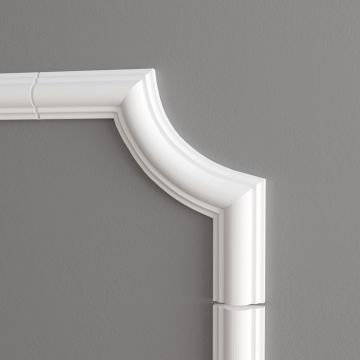 Угол декоративный Decor-Dizayn (Декор-Дизайн) 115х115х25 мм, C1-DD35, 4 шт в упаковке