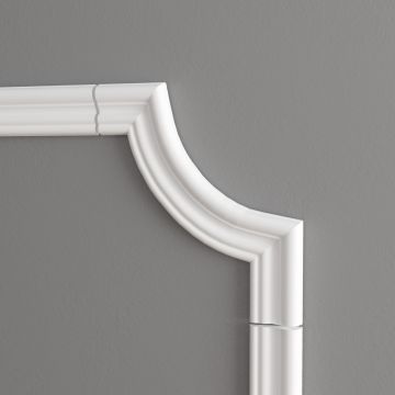 Угол декоративный Decor-Dizayn (Декор-Дизайн) 200х200х44 мм, C1-DD400, 4 шт в упаковке