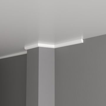 Карниз Decor-Dizayn (Декор-Дизайн) 2000х19х12 мм (DD02)