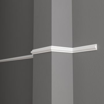 Молдинг Decor-Dizayn (Декор-Дизайн) 2000х26х12 мм (DD10)