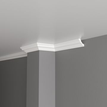 Карниз Decor-Dizayn (Декор-Дизайн) 2000х44х40 мм (DD21)