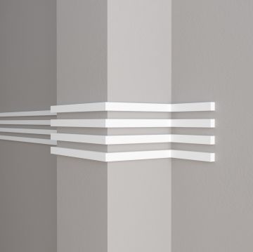 Молдинг Decor-Dizayn (Декор-Дизайн) 2000х20х10 мм (DD610)