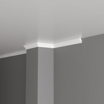 Карниз Decor-Dizayn (Декор-Дизайн) 2000х25х15 мм (DD34)