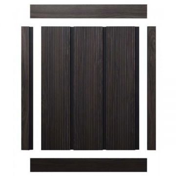 Декоративная панель HiWood (ХайВуд) 2700х120х12 мм BR395K (LV127L)