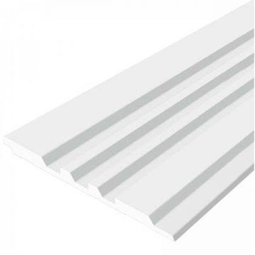 Декоративная панель HiWood (ХайВуд) 2700х120х12 мм NP Белый (LV121)