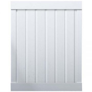 Декоративная панель HiWood (ХайВуд) 2700х120х12 мм NP Белый (LV123)