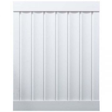 Декоративная панель HiWood (ХайВуд) 2700х120х12 мм NP Белый (LV125)