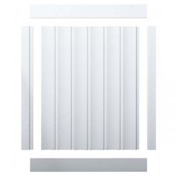 Декоративная панель HiWood (ХайВуд) 2700х120х12 мм NP Белый (LV125)