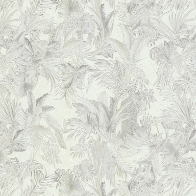 Обои виниловые Roberto Cavalli (Роберто Кавалли) 7 Джунгли белый жемчуг 10,5х1,06 м (18009)