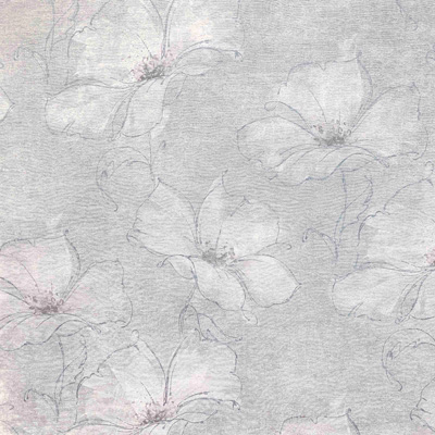 Обои виниловые Элизиум (Elysium) Fleur Св.серый цветок на св. сером фоне 10х1,06 м (E37005)