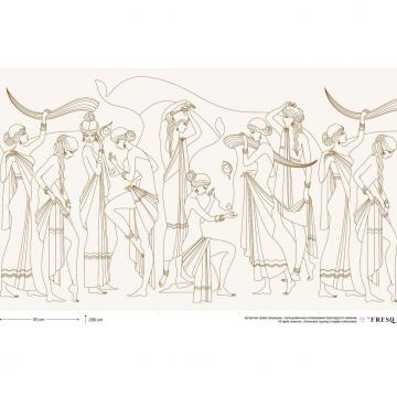 Панно Fresq (Фреск) Geo 2,9х9,5 м (GEO.76) м2