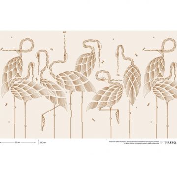 Панно Fresq (Фреск) Geo 2,9х9,5 м (GEO.85) м2