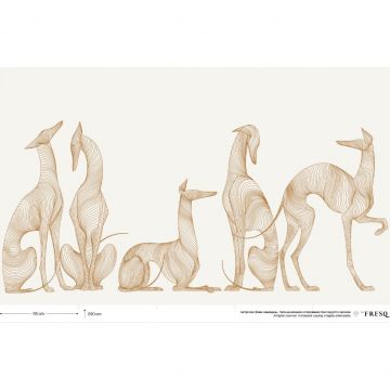 Панно Fresq (Фреск) Geo 2,9х9,5 м (GEO.94) м2