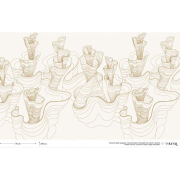 Панно Fresq (Фреск) Geo 2,9х9,5 м (GEO.50) м2