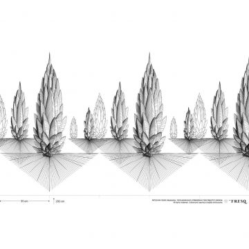 Панно Fresq (Фреск) Geo 2,9х9,5 м (GEO.35) м2