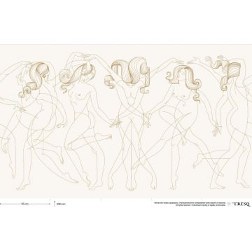 Панно Fresq (Фреск) Geo 2,9х9,5 м (GEO.61) м2