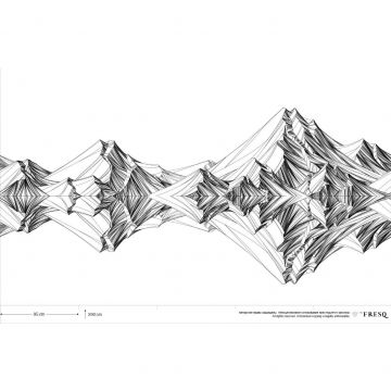 Панно Fresq (Фреск) Geo 2,9х9,5 м (GEO.33) м2