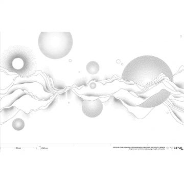 Панно Fresq (Фреск) Geo 2,9х9,5 м (GEO.AM.01) м2