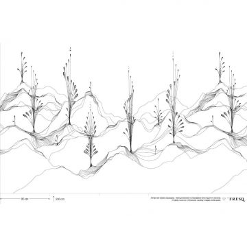 Панно Fresq (Фреск) Geo 2,9х9,5 м (GEO.AM.02) м2