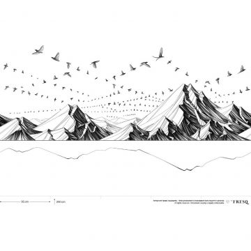 Панно Fresq (Фреск) Geo 2,9х9,5 м (GEO.30) м2