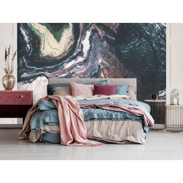 Обои виниловые на флизелине Design Studio 3D (Дизайн Студио 3Д) Каменная красота Камень в разрезе Акварель (KK-038)