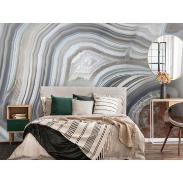 Обои виниловые на флизелине Design Studio 3D (Дизайн Студио 3Д) Каменная красота Каменные линии Бесшовная Фреска Classic (KK-042)