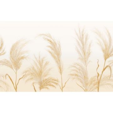 Обои виниловые на флизелине Design Studio 3D (Дизайн Студио 3Д) Нежность Колоски Бесшовная Фреска Ultra (NJ-021)