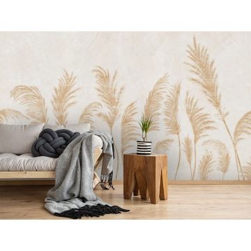 Обои виниловые на флизелине Design Studio 3D (Дизайн Студио 3Д) Нежность Художственные колосья Акварель (NJ-026)