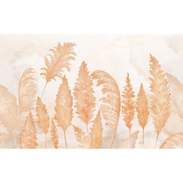 Обои виниловые на флизелине Design Studio 3D (Дизайн Студио 3Д) Нежность Акварельные колосья Канвас (NJ-036)