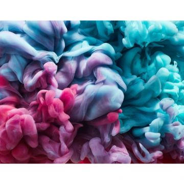 Обои виниловые на флизелине Design Studio 3D (Дизайн Студио 3Д) Флюидная дымка Взрыв эмоций Бесшовная Фреска Classic (FLD-005)