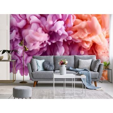 Обои виниловые на флизелине Design Studio 3D (Дизайн Студио 3Д) Флюидная дымка Поглащающая дымка Канвас (FLD-007)