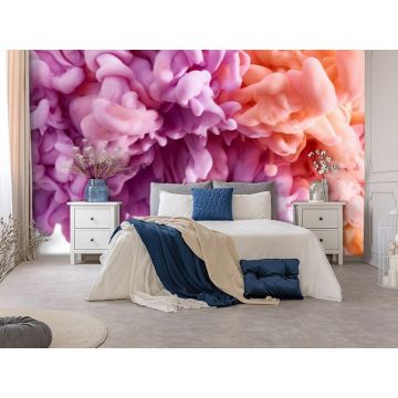 Обои виниловые на флизелине Design Studio 3D (Дизайн Студио 3Д) Флюидная дымка Поглащающая дымка Бесшовная Фреска Classic (FLD-007)