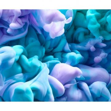 Обои виниловые на флизелине Design Studio 3D (Дизайн Студио 3Д) Флюидная дымка Смешивание дымки Акварель (FLD-009)