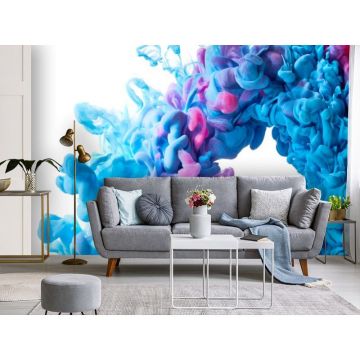 Обои виниловые на флизелине Design Studio 3D (Дизайн Студио 3Д) Флюидная дымка Дымка умиротворения Бесшовная Фреска Гранд (FLD-015)